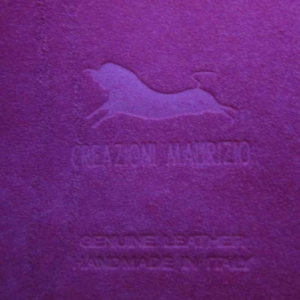 Maurizio Pink Suede Envelope Bag NWOT - Picture 7 of 7